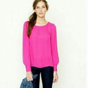 J. Crew Pink Blouse